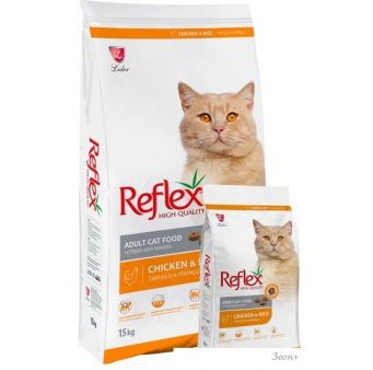 Сухой корм для кошек Reflex Adult Cat Food with Chicken 15 кг