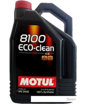   Motul 8100 Eco-clean 0W-30 5