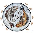 Сборная модель Eco-Wood-Art «КАРПЫ КОИ» L