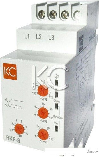 Реле контроля фаз КС RKF-8 82709