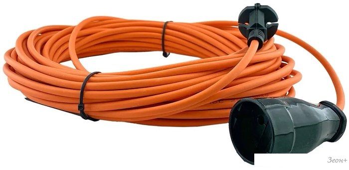 Удлинитель Glanzen ES-20-002 (20 м, оранжевый)