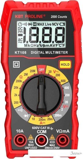 Мультиметр КВТ Proline KT108