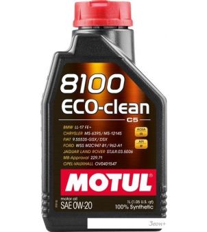   Motul 8100 Eco-clean 0W-20 1