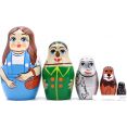 Развивающая игра Брестская Матрешка Волшебник из страны Оз (набор 5 шт)