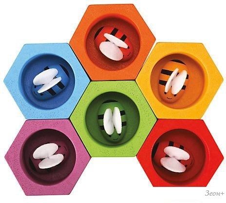 Сортер Plan Toys Beehives 4125