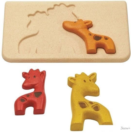 Мозаика/пазл Plan Toys Жирафики 4634