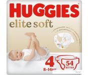 - Huggies Elite Soft 4 (54 )