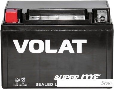 Мотоциклетный аккумулятор VOLAT YT9B-4 (MF) (8 А·ч)
