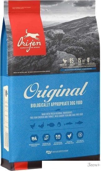 Сухой корм для собак Orijen Original 17 кг
