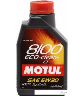   Motul 8100 Eco-clean+ 5W30 C1 1