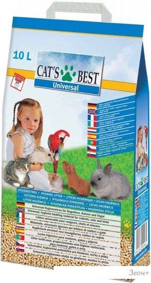 Наполнитель для туалета Cats Best Universal 10 л