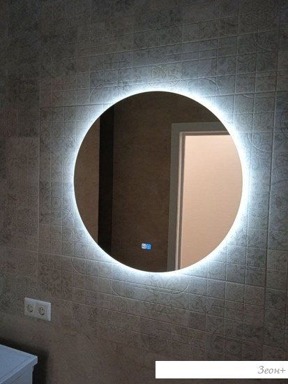 Пекам Зеркало LED RingFly-80х80sp (сенсор на прикосновение/подогрев)