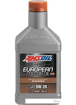   Amsoil 100% Synthetic European Motor Oil LS-VW SAE 0W-20 0.946 
