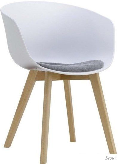 Стул с подлокотниками Stool Group Libra Soft (белый)