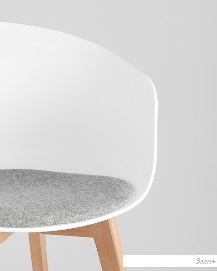 Стул с подлокотниками Stool Group Libra Soft (белый)