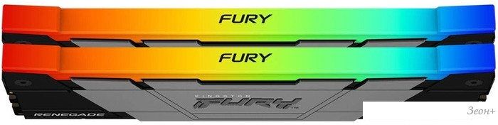 Оперативная память Kingston FURY Renegade RGB 32ГБ DDR4 3600МГц KF436C18RB2A/32