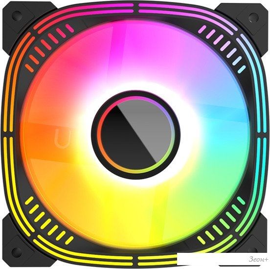 Вентилятор для корпуса ALSEYE Luna-120 ARGB (черный)