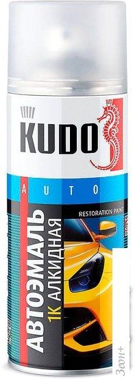 Автомобильная краска Kudo 1K эмаль автомобильная ремонтная алкидная KU-4004 (520 мл, Вишня 127)
