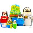 Развивающая игра Брестская Матрешка Матрешки с персонажами мультсериала Bob's Burgers (набор 7 шт)