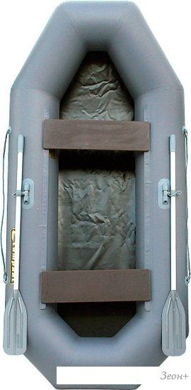 Гребная лодка Leader Компакт-240 (серый)