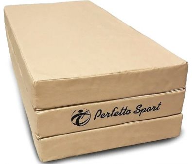 Cпортивный мат Perfetto Sport №4 складной 150x100x10 (бежевый)