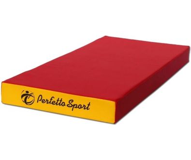 Cпортивный мат Perfetto Sport №1 100x50x10 (красный/желтый)