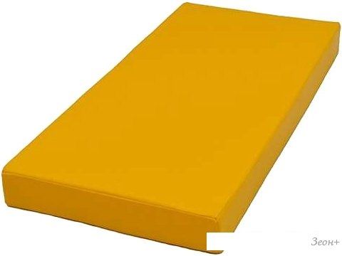 Cпортивный мат КМС №1 100x50x10 (желтый)