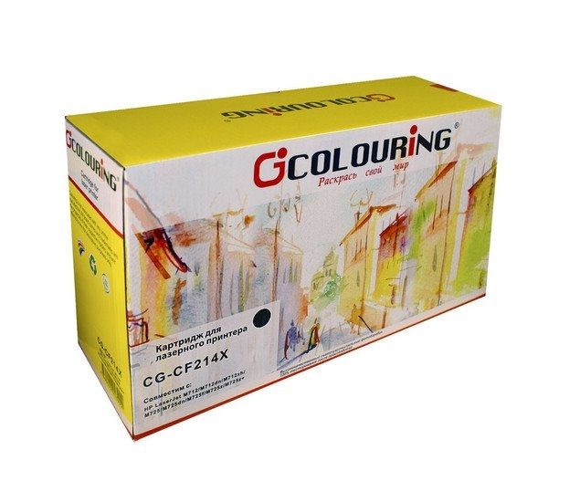 Картридж Colouring CG-CF214X (аналог HP LaserJet 14X (CF214X))