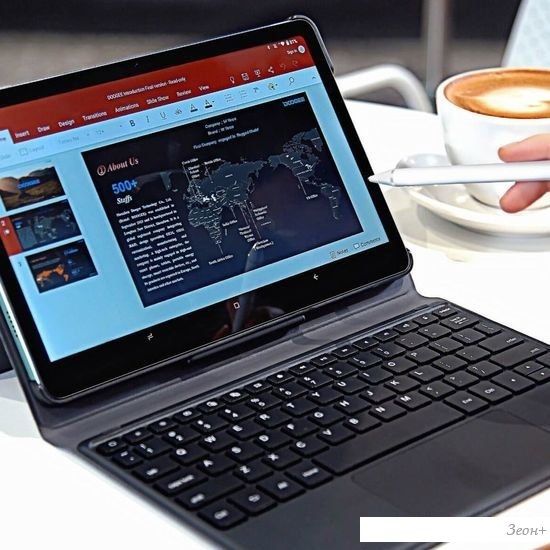 Планшет Doogee T10S 6GB/128GB LTE (серый)