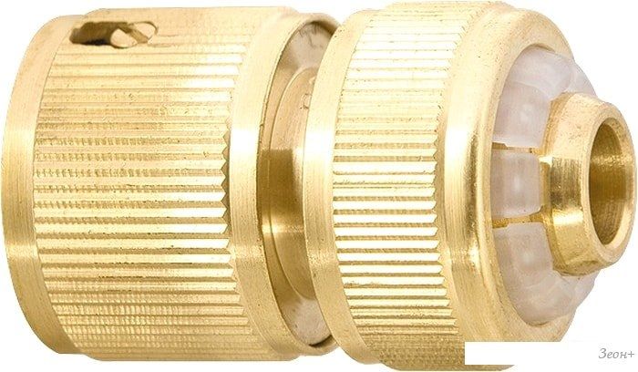Коннектор Palisad быстросъемный для шланга 3/4 аквастоп 66265