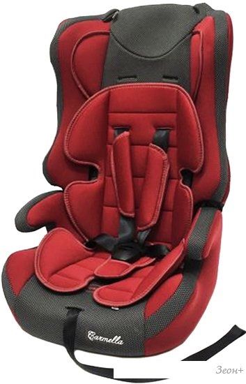 Детское автокресло Мишутка Carmella 513 RF (39, темно-красный/черные точки)