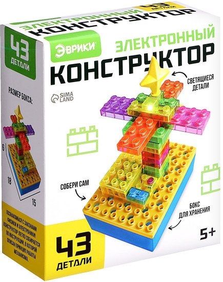 Конструктор Эврики YS2962C 9829276