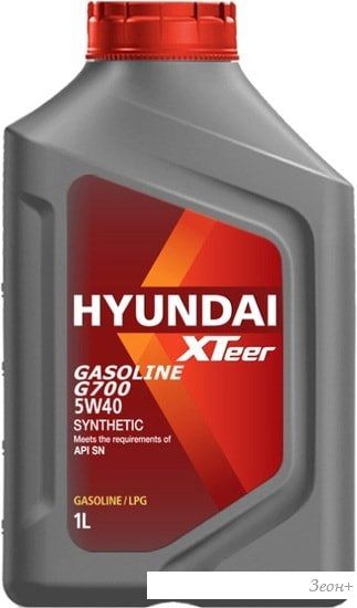 Моторное масло Hyundai Xteer Gasoline G700 5W-40 1л