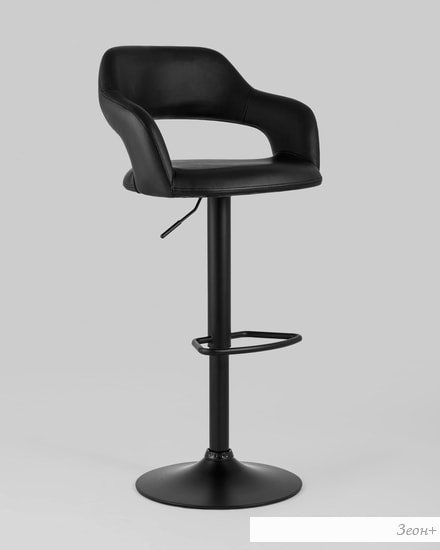 Стул с подлокотниками Stool Group Рич барный (черный)