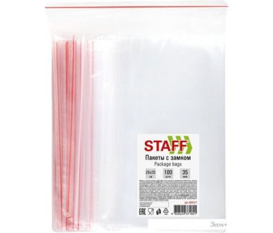   Staff Zip Lock 608167 (100 )