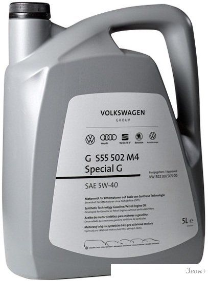 Моторное масло AUDI/Volkswagen Special G 5W-40 5л GS55502M4