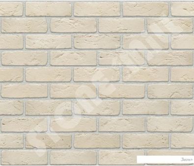 Декоративный кирпич Stone Mill Кирпич шамотный (слоновая кость)