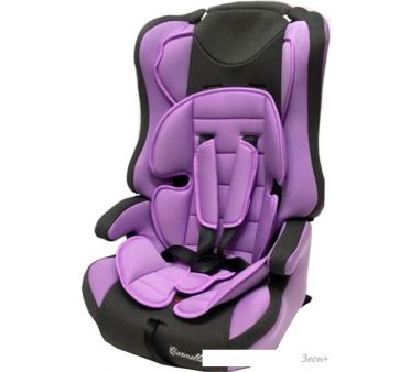 Детское автокресло Мишутка Carmella 513 RF (38, сиреневый/черные точки)