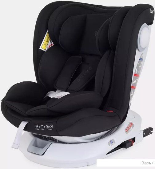 Детское автокресло Rant Drive Isofix Active Line LB619 (черный)