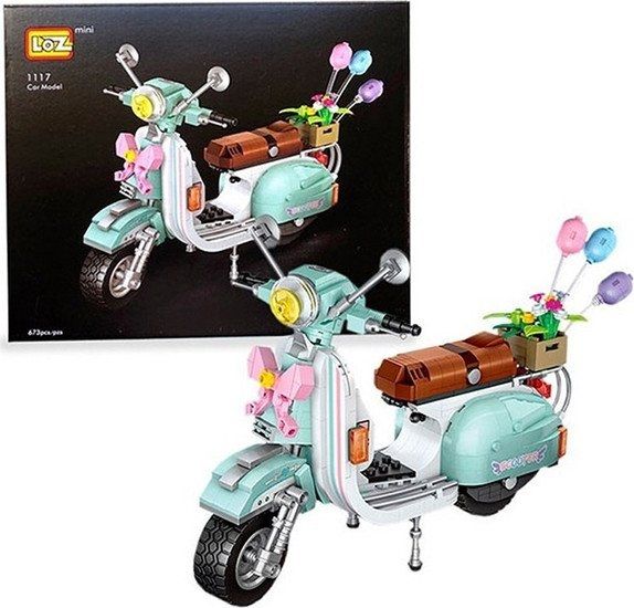 Конструктор LOZ Mini 1117 Мотоскутер