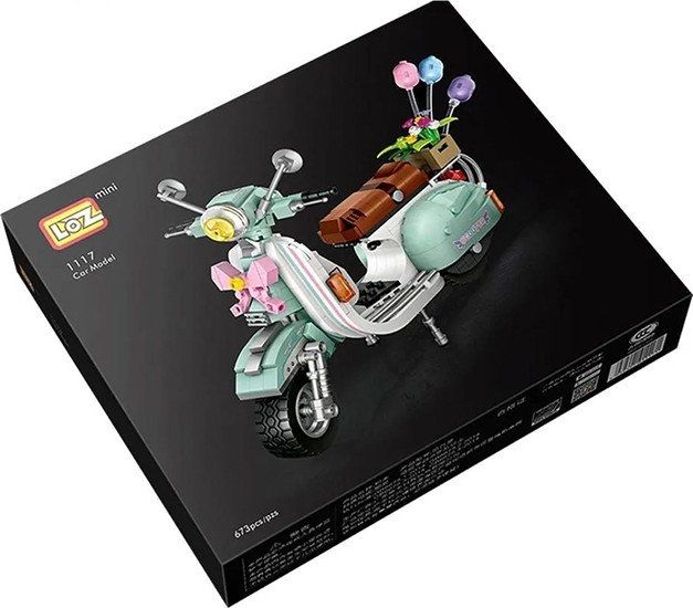 Конструктор LOZ Mini 1117 Мотоскутер