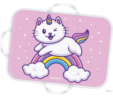 Ледянка Mega Toys Кот-единорог 22311 (розовый)