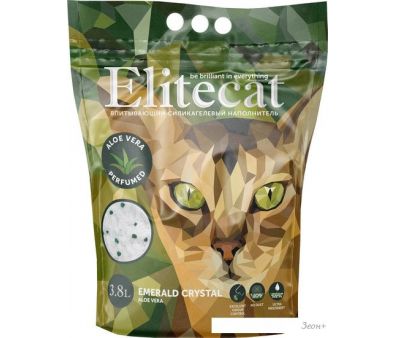    EliteCat Emerald Crystal Aloe Vera 3.8 
