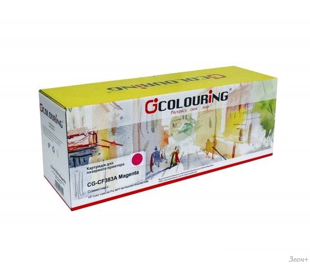 Картридж Colouring CG-CF383A (аналог HP 312A (CF383A))
