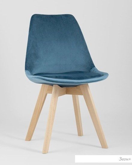 Стул Stool Group Frankfurt велюр (синий)