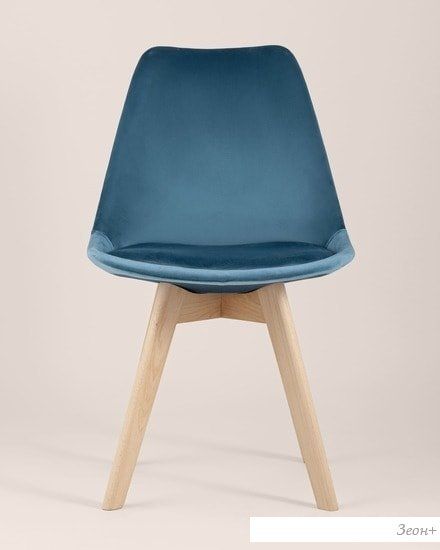 Стул Stool Group Frankfurt велюр (синий)