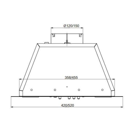Кухонная вытяжка Elikor Box 52П-700 213859 (топленое молоко)