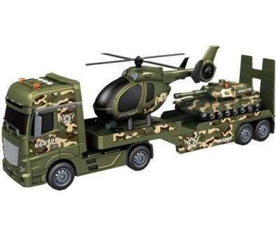 Автовоз Givito Милитари. Военный транспортер G235-479