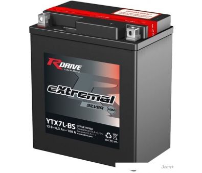   RDrive eXtremal Silver YTX7L-BS (6.3 )