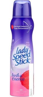 Антиперспирант-спрей Lady Speed Stick Fresh and Essence Juicy Magic малина 150 мл